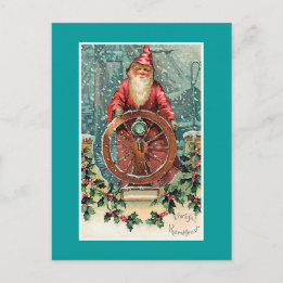 Tarjeta de Navidades holandeses Vroolijk Kerstfees