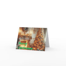 tarjeta de navidades horizontal