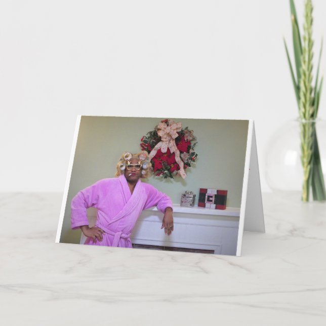 Tarjeta de Navidades humorísticos (Anverso)