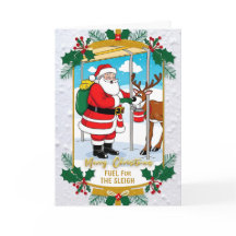 Tarjeta de Navidades humorísticos para cualquiera