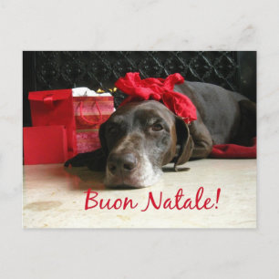 Tarjeta de Navidades italiana Buon Natale