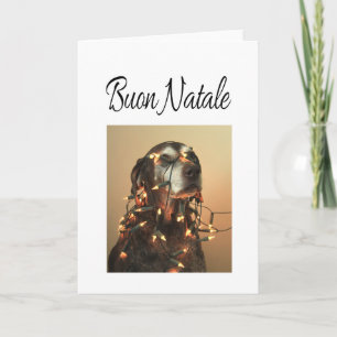 Tarjeta de Navidades italiana Buon Natale