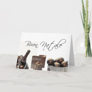 Tarjeta de Navidades italiana Buon Natale