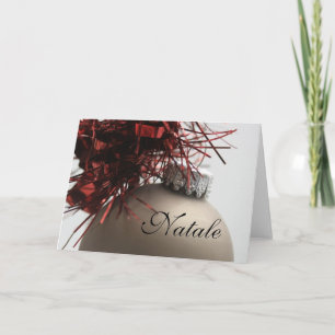 Tarjeta de Navidades italiana Buon Natale