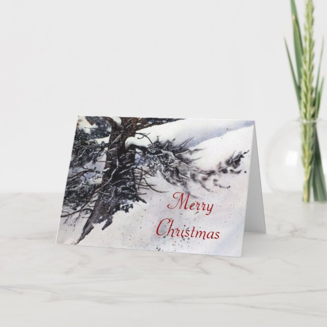 Tarjeta de Navidades John 3:16 KJV (Anverso)