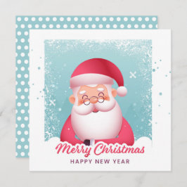 Tarjeta de Navidades Jolly Saint Nick Santa Claus