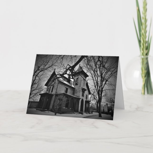 Tarjeta de Navidades "LeDuc Historic Estate" (Anverso)