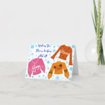 Tarjeta de navidades llena de amor, pieza y alegrí