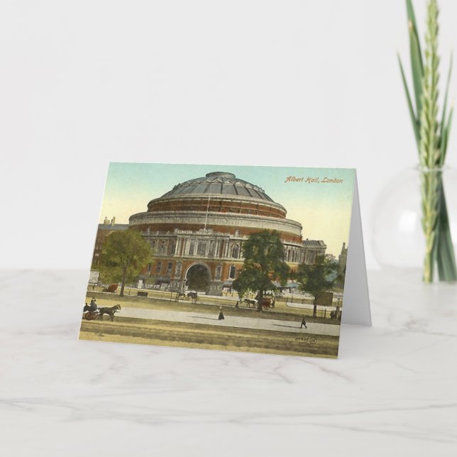 Tarjeta de Navidades, Londres (Anverso)