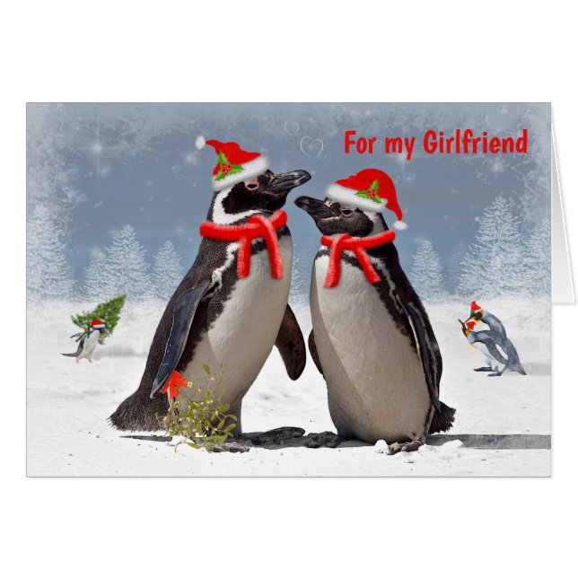 Tarjeta de Navidades Magellanos GIRLFRIEND (Anverso (Horizontal))