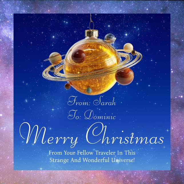 Tarjeta de Navidades magnéticos cósmicos (Subido por el creador)