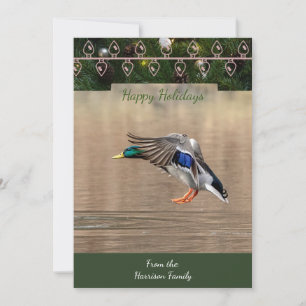 Tarjeta de Navidades Mallard