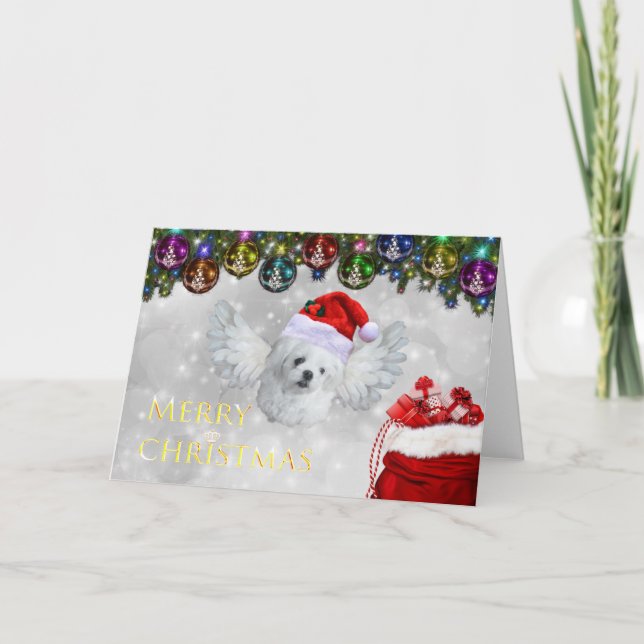 Tarjeta de Navidades malteses Wings (Anverso)