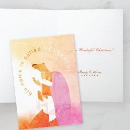 Tarjeta de Navidades Mary & Baby Jesus