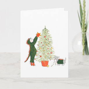 Tarjeta de Navidades Matty y Ty