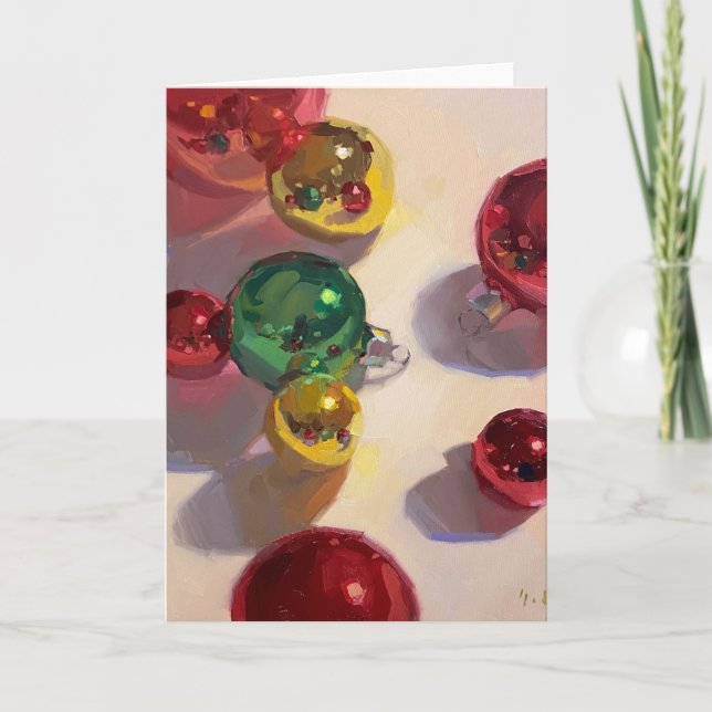 Tarjeta de Navidades Merry and Bright Blank (Anverso)