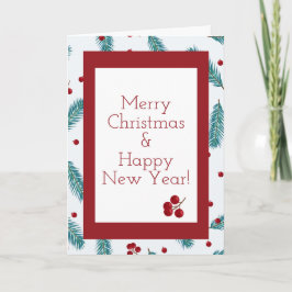 Tarjeta de Navidades Merry Berry