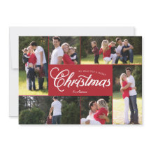 Tarjeta de Navidades Merry Multiphoto
