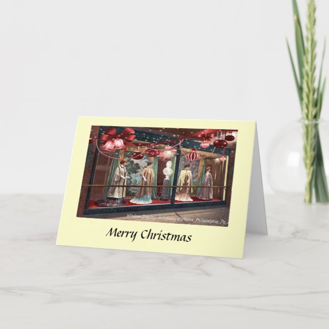 Tarjeta de Navidades - Metro de Filadelfia (Anverso)