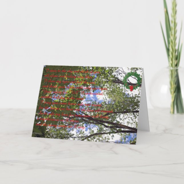 Tarjeta de Navidades militares (Anverso)