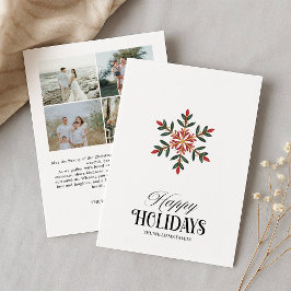 Tarjeta de Navidades minimalistas