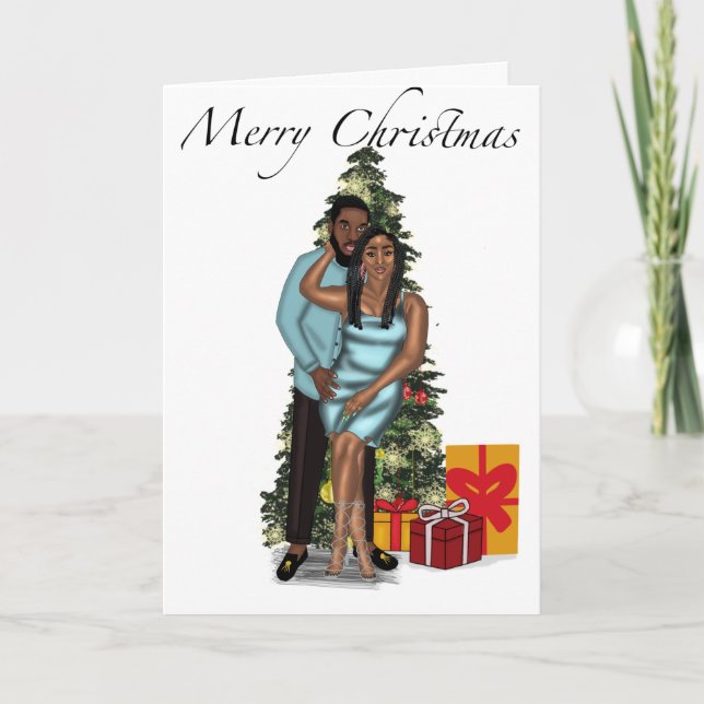 Tarjeta de Navidades míos y míos (Anverso)