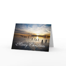 Tarjeta de navidades Misisipi Gulf Coast