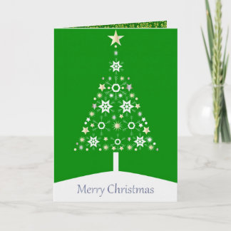 Tarjeta de Navidades modernos