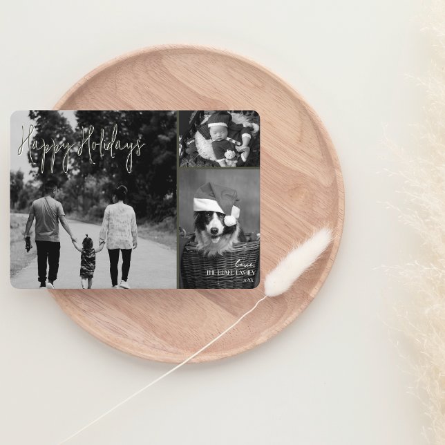 Tarjeta de Navidades modernos | Collage de Olive T (Subido por el creador)