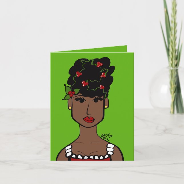 Tarjeta de Navidades Mz (Anverso)