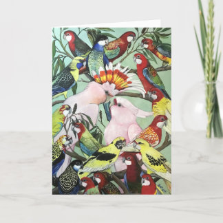 Tarjeta de Navidades nativos australianos