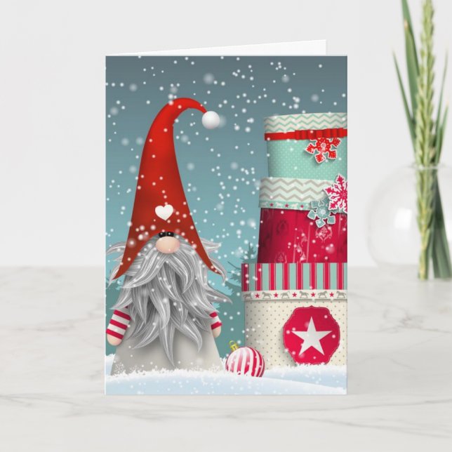 Tarjeta de navidades - Navidades a la manera escan (Anverso)