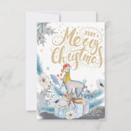TARJETA DE navidades / NAVIDADES LLAMA