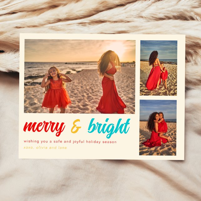 Tarjeta de Navidades navideños con fotos (Subido por el creador)