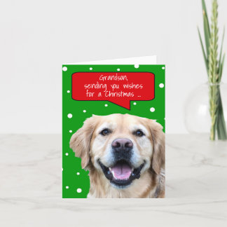 Tarjeta de Navidades nietos