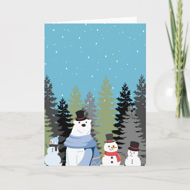 Tarjeta de Navidades: "No tengas miedo" (Anverso)
