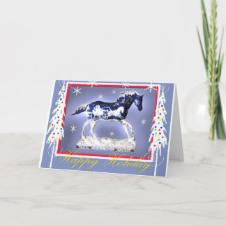 tarjeta de navidades nocturnos de inviernos