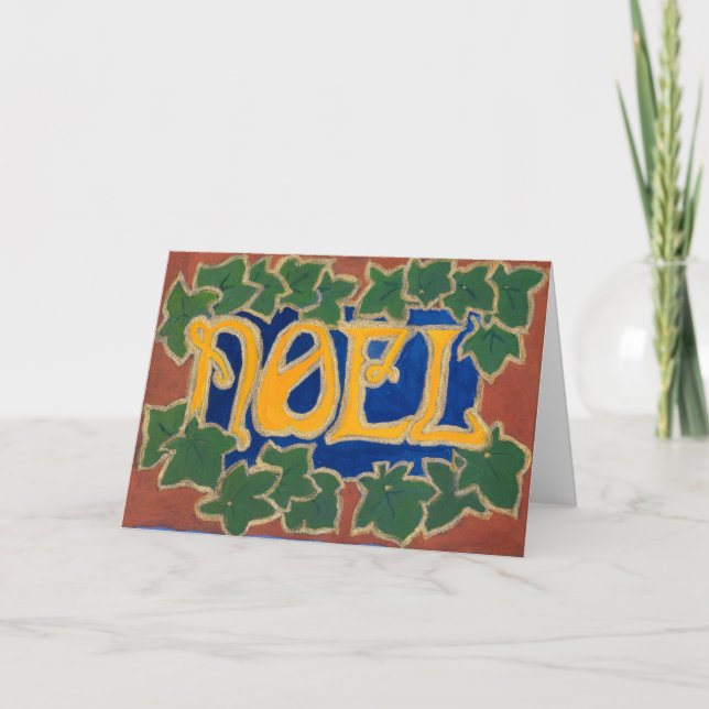 Tarjeta de navidades - Noel (Anverso)