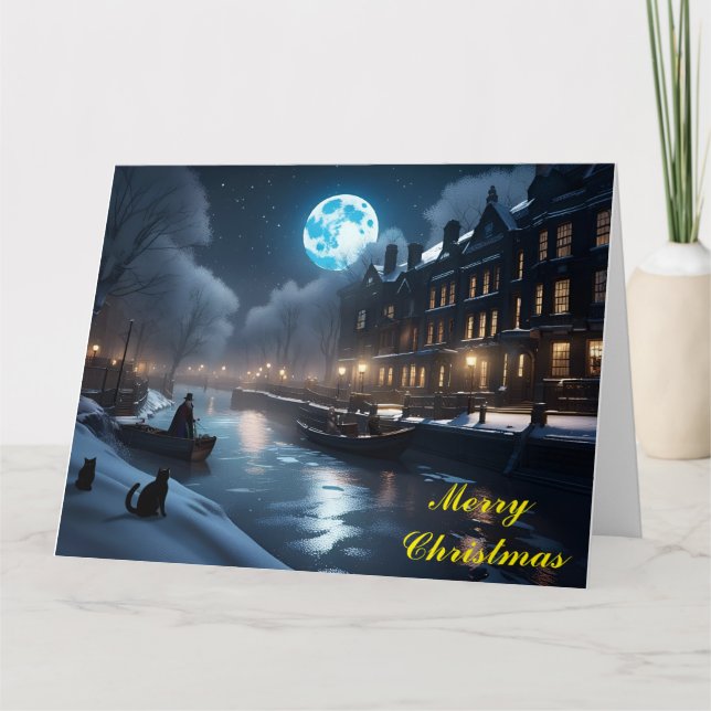 Tarjeta de Navidades Norfolk Brads (Anverso)