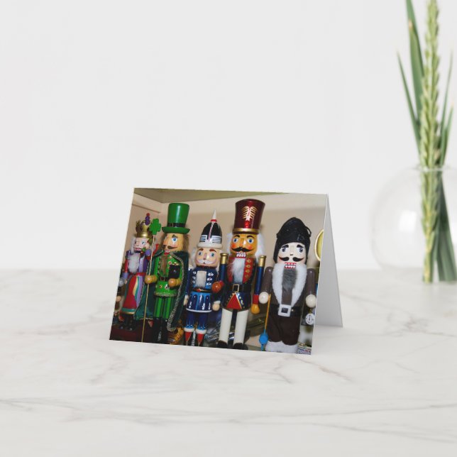 Tarjeta de Navidades Nutcracker (Anverso)