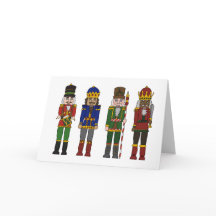 Tarjeta de navidades Nutcrackers