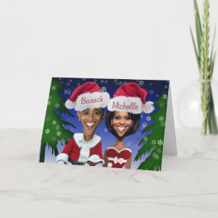 Tarjeta de Navidades Obama