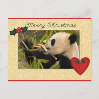 Tarjeta de Navidades Panda Panda Gigante Bear & Ba