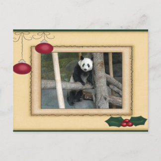 Tarjeta de Navidades Panda Panda Gigante Bear & Ba