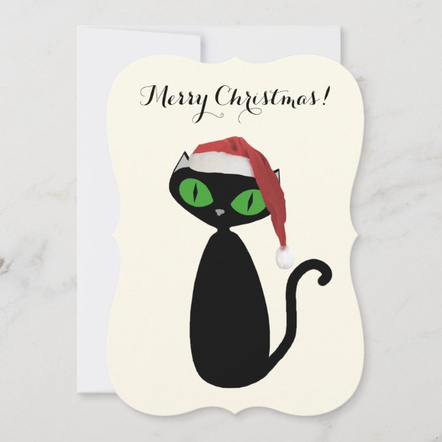 Tarjeta de Navidades para Gatos de Guay (Anverso)