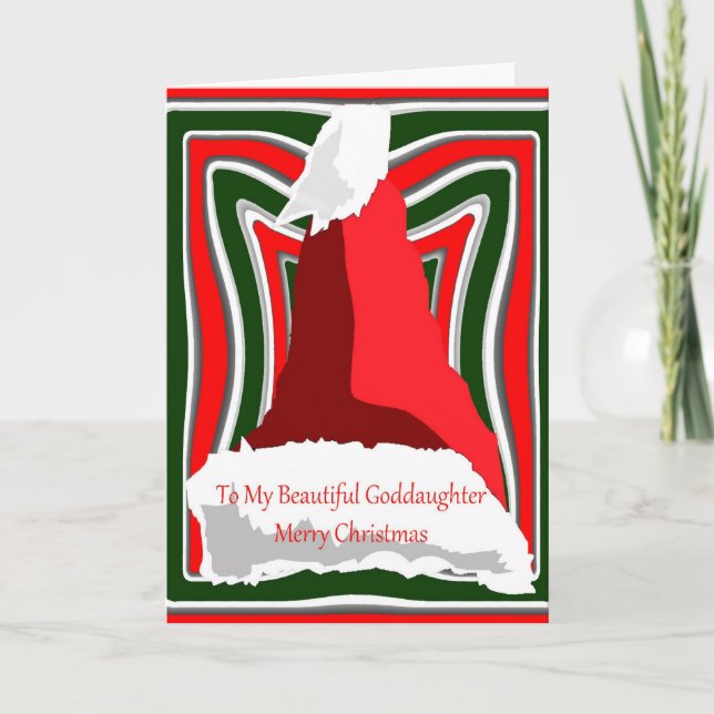 Tarjeta de navidades para la hija pequeña (Anverso)