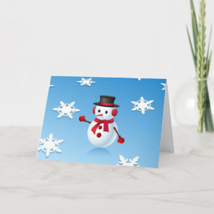 Tarjeta de navidades para niños a dar