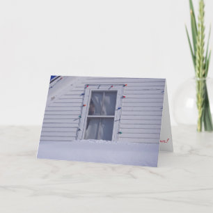 Tarjeta de Navidades "PEEK-A-BOO"