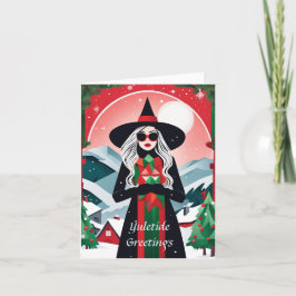 Tarjeta de Navidades personalizable Yuletide