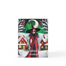 Tarjeta de Navidades personalizable Yuletide